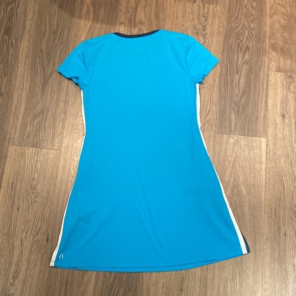 KINONA Mediterranean-Blue UPF50+ Tee-Holder Golf Dress Athleisure S - Picture 9 of 14